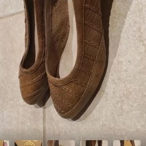 Leather Pumps Vintage Made in Brazil 5 1/2